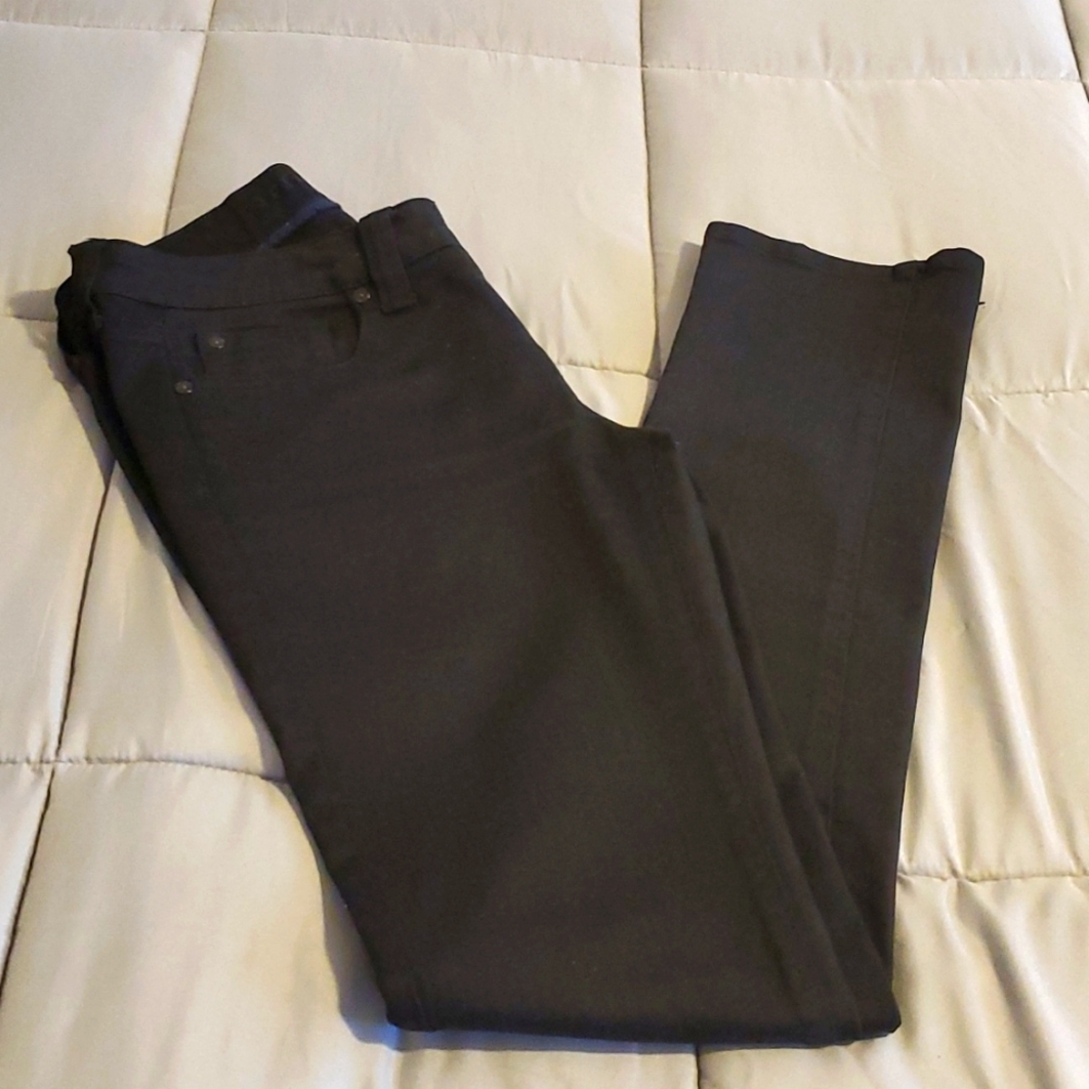 Refuge Black Straight Leg Jeans
